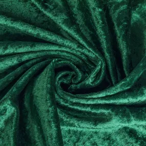 10 yards Velvet Fabric Roll - Emerald Green