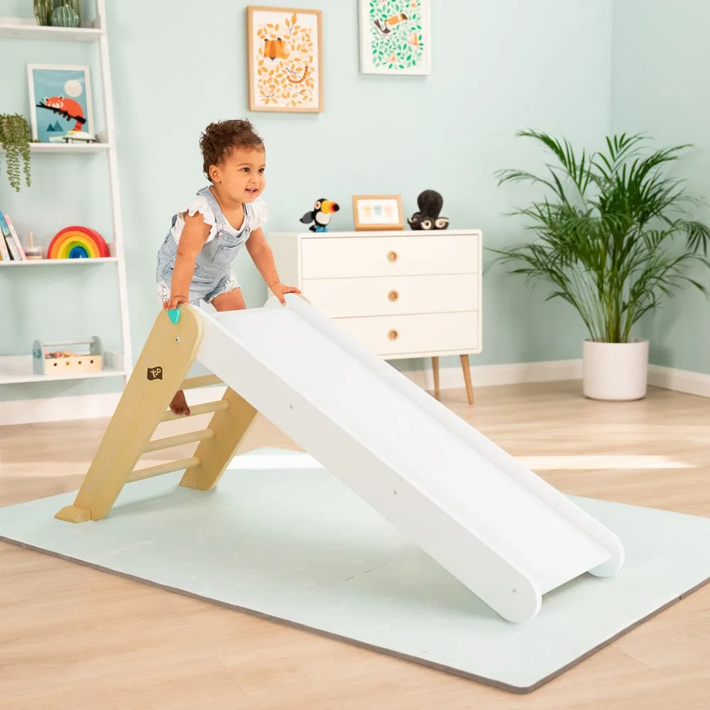 Active-Tots Pikler Style Folding Wooden Slide