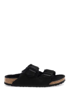 Birkenstock 'arizona' shearling mules