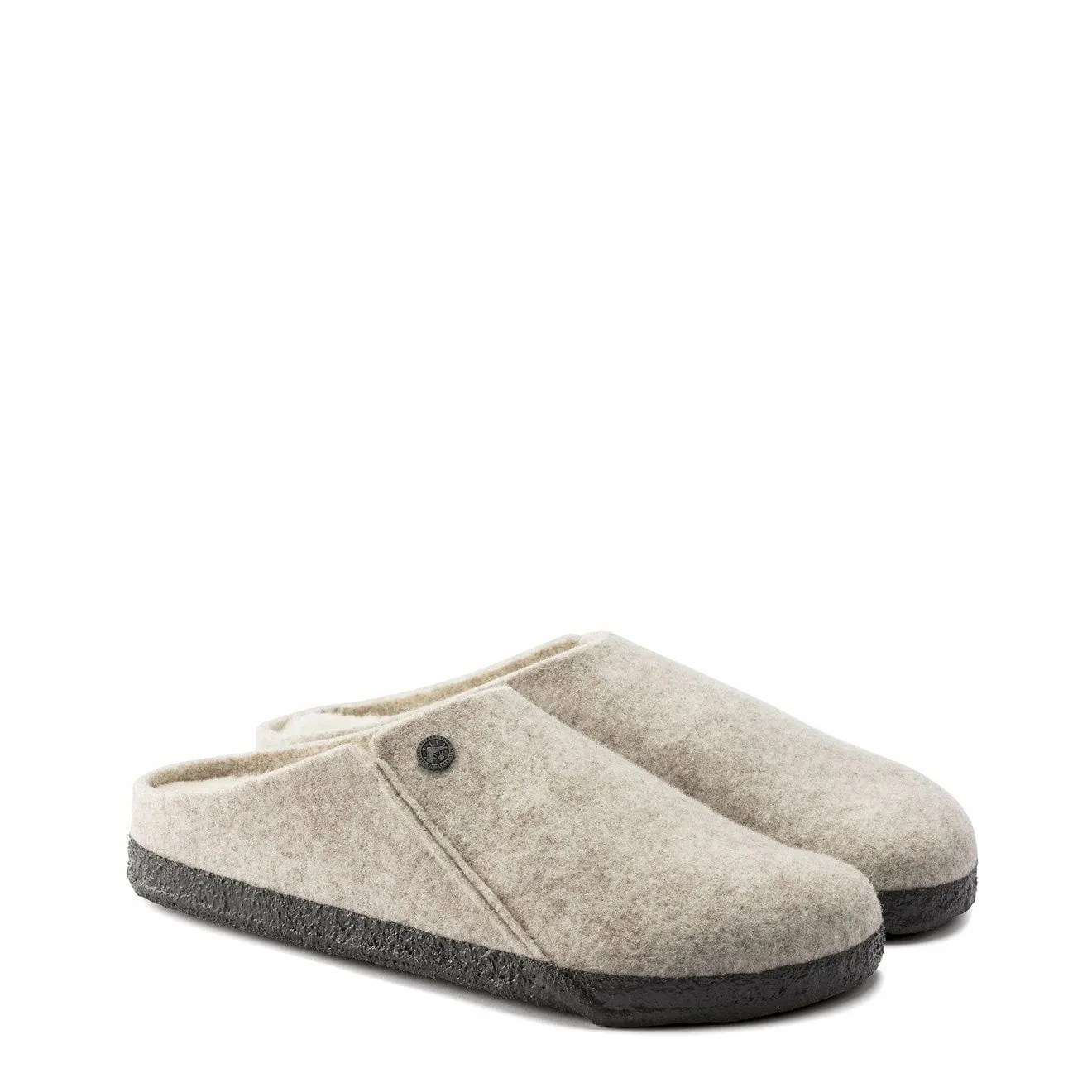 Birkenstock Womens Zermatt Shearling Narrow Slipper Eggnog