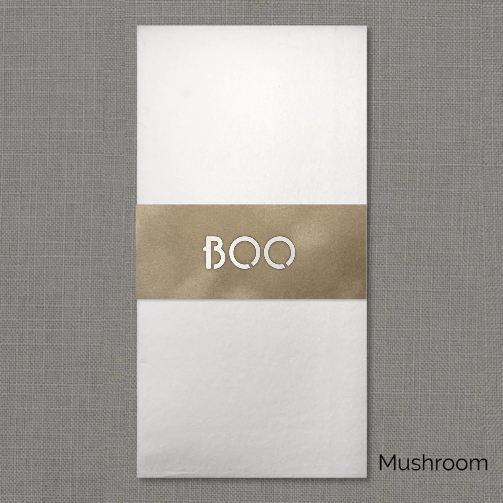 Boo Velvet Napkin Wrap