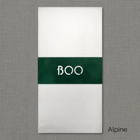 Boo Velvet Napkin Wrap