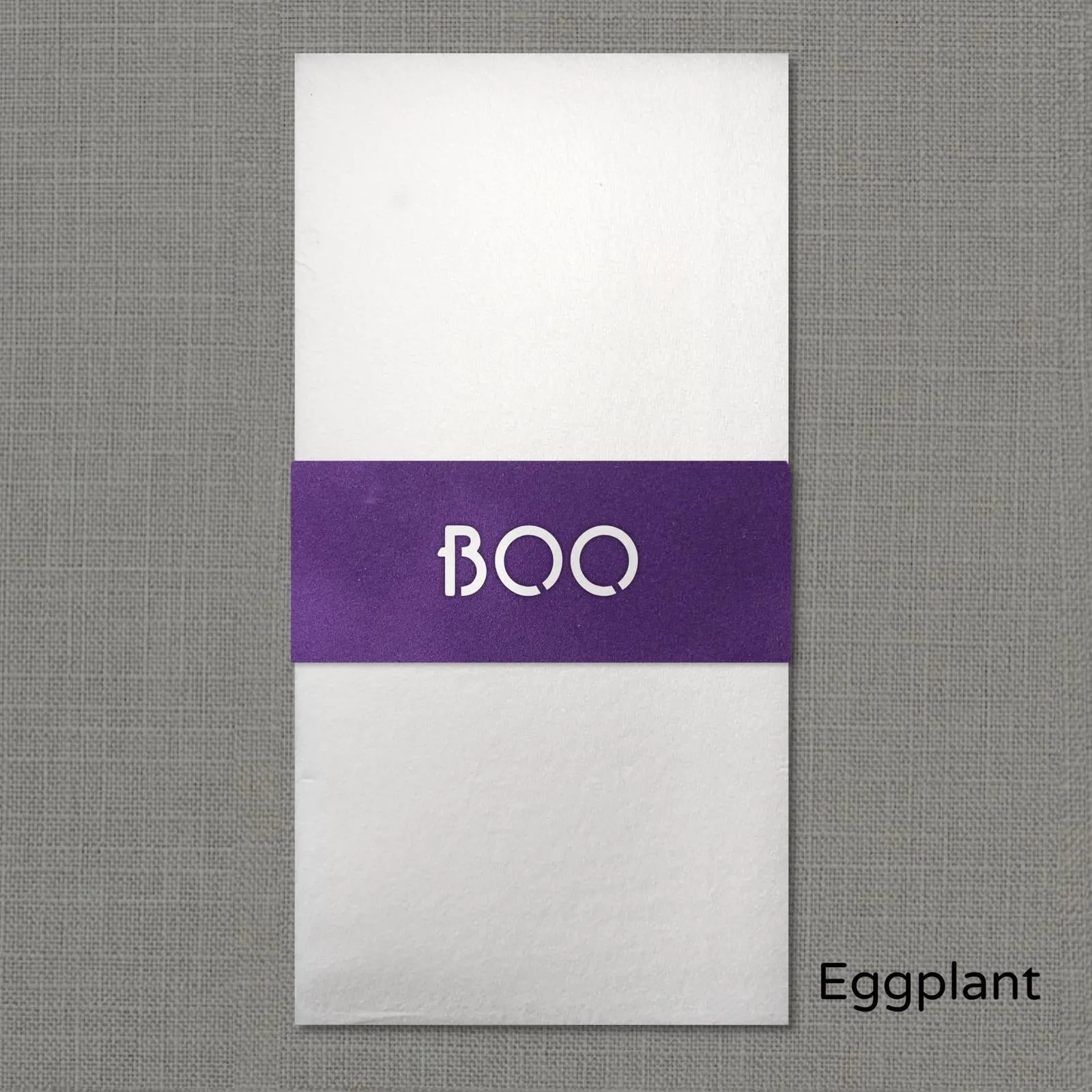 Boo Velvet Napkin Wrap