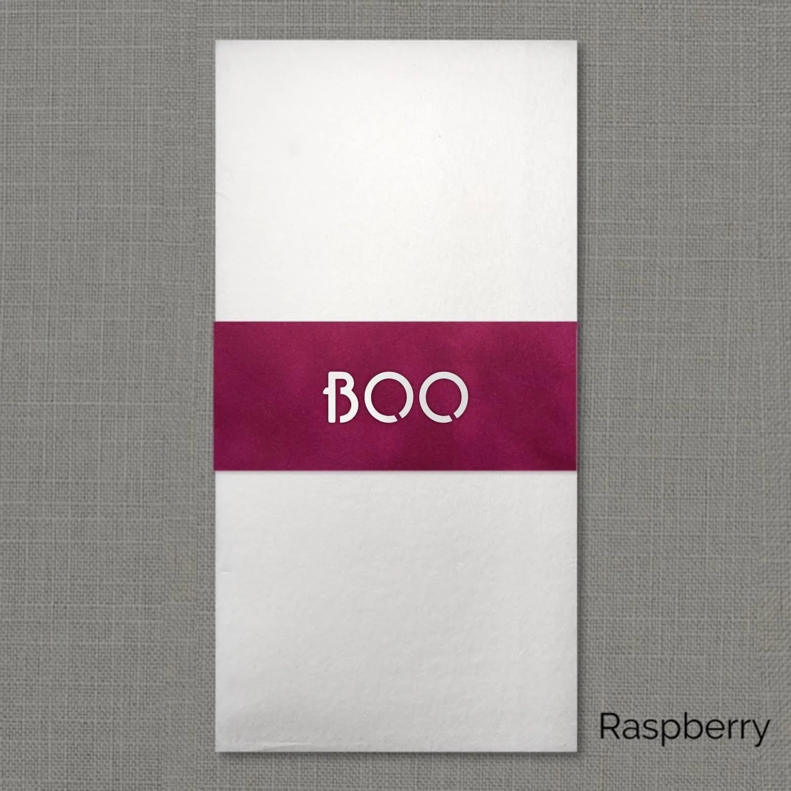 Boo Velvet Napkin Wrap