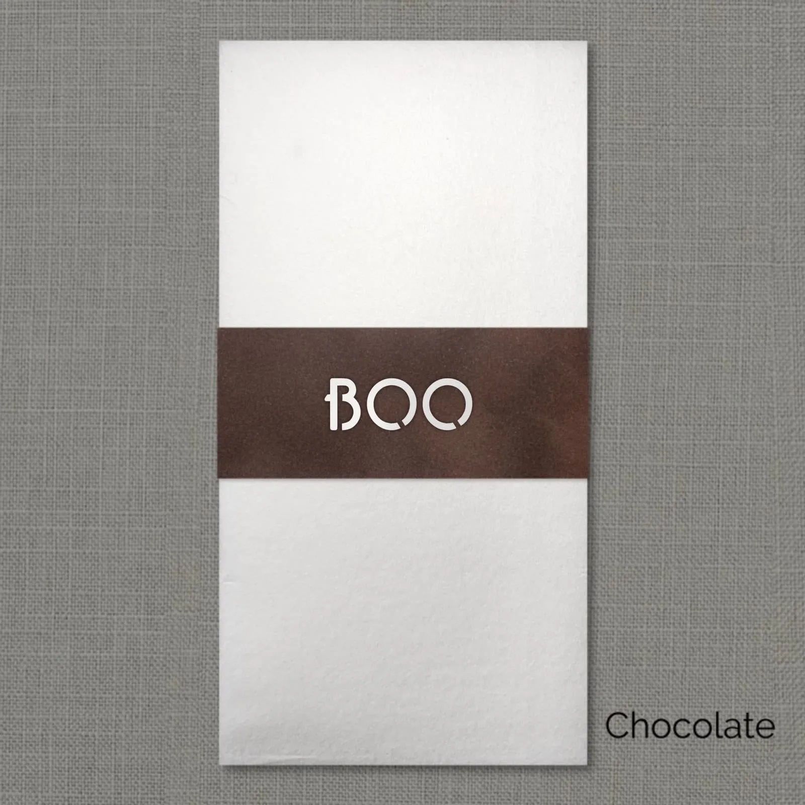 Boo Velvet Napkin Wrap