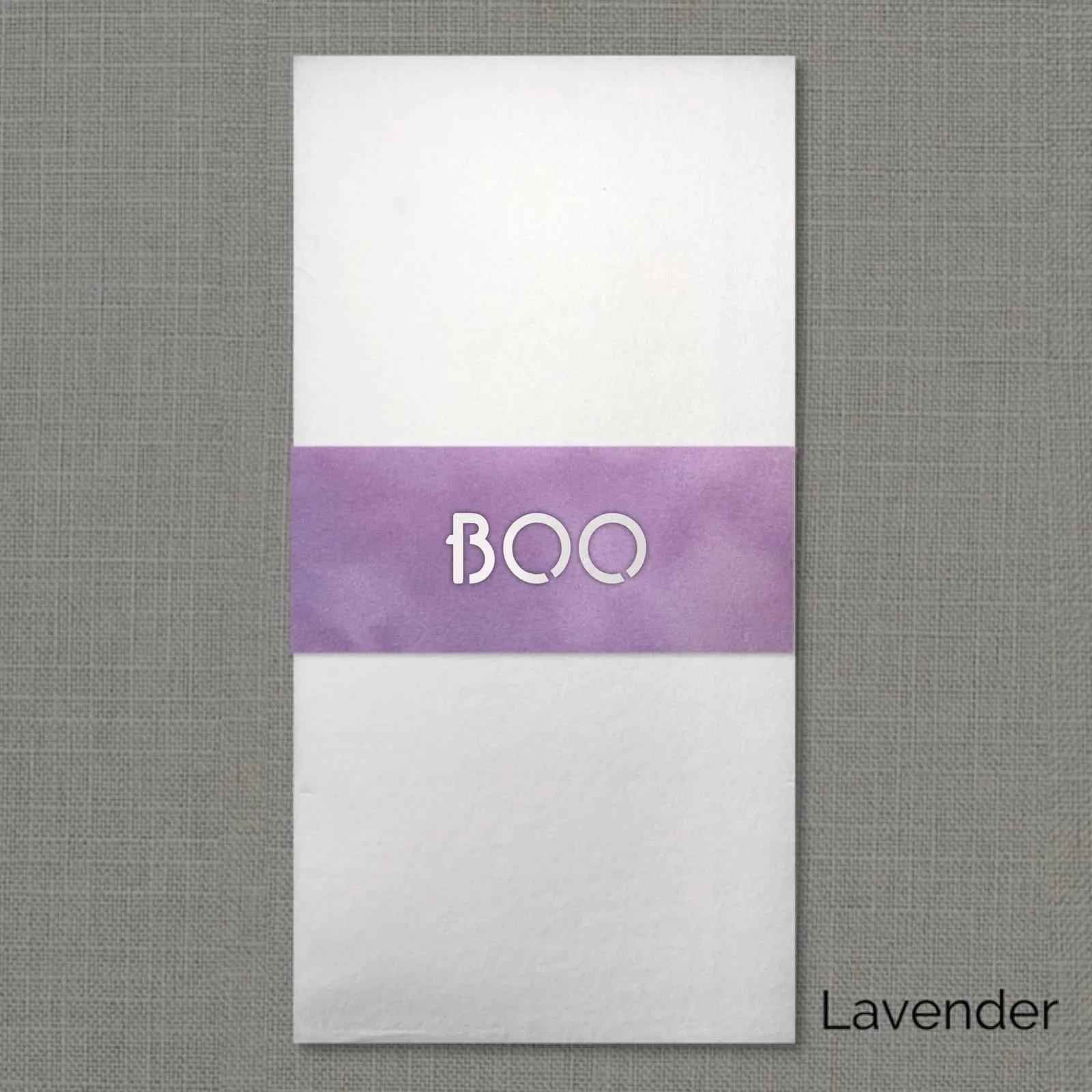 Boo Velvet Napkin Wrap