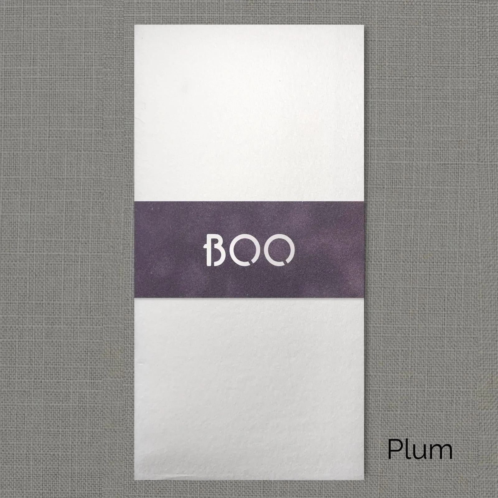 Boo Velvet Napkin Wrap