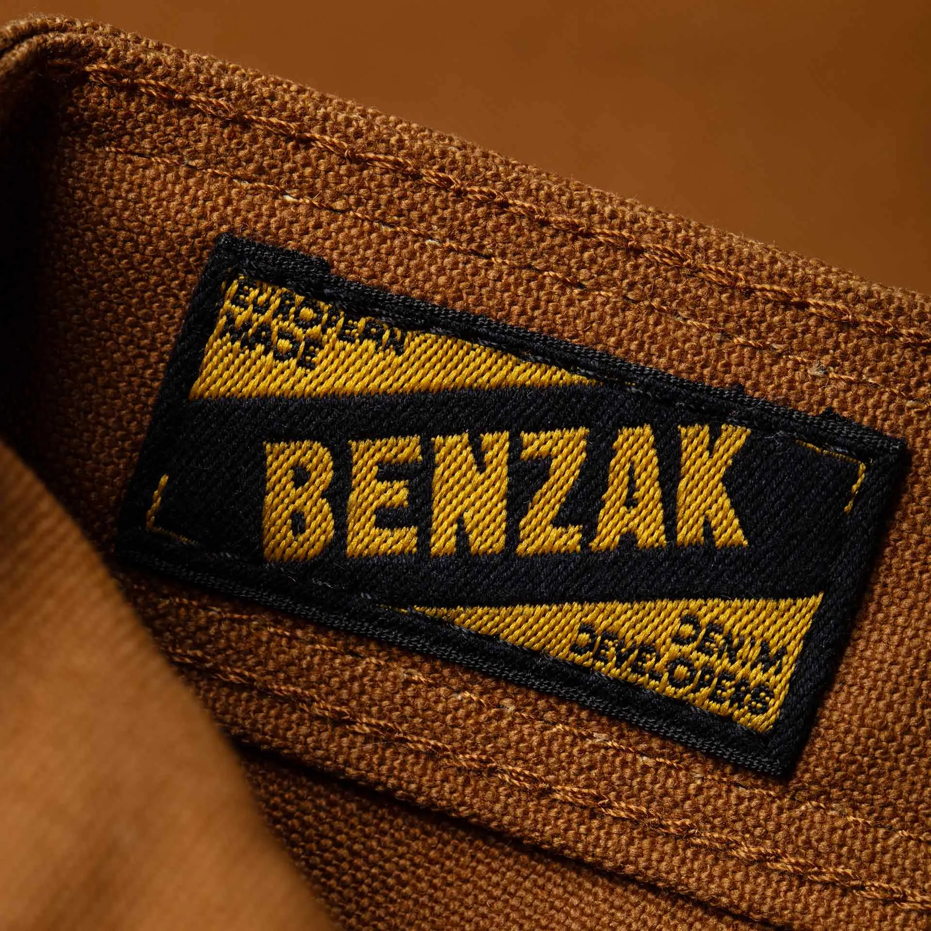 BP-06 SCOUT PANTS 9 oz. brown selvedge duck canvas