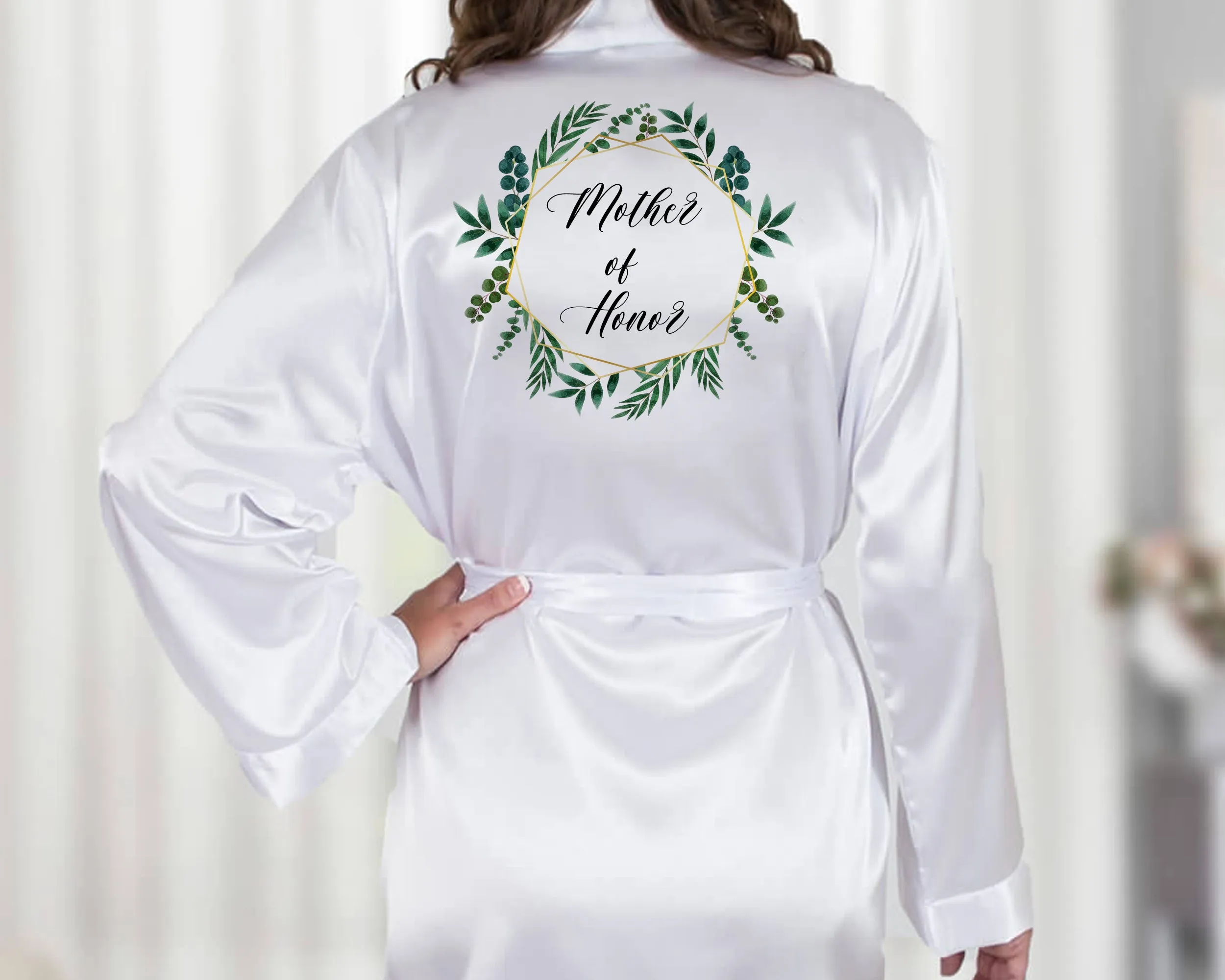 Bridesmaid Floral Design Robes