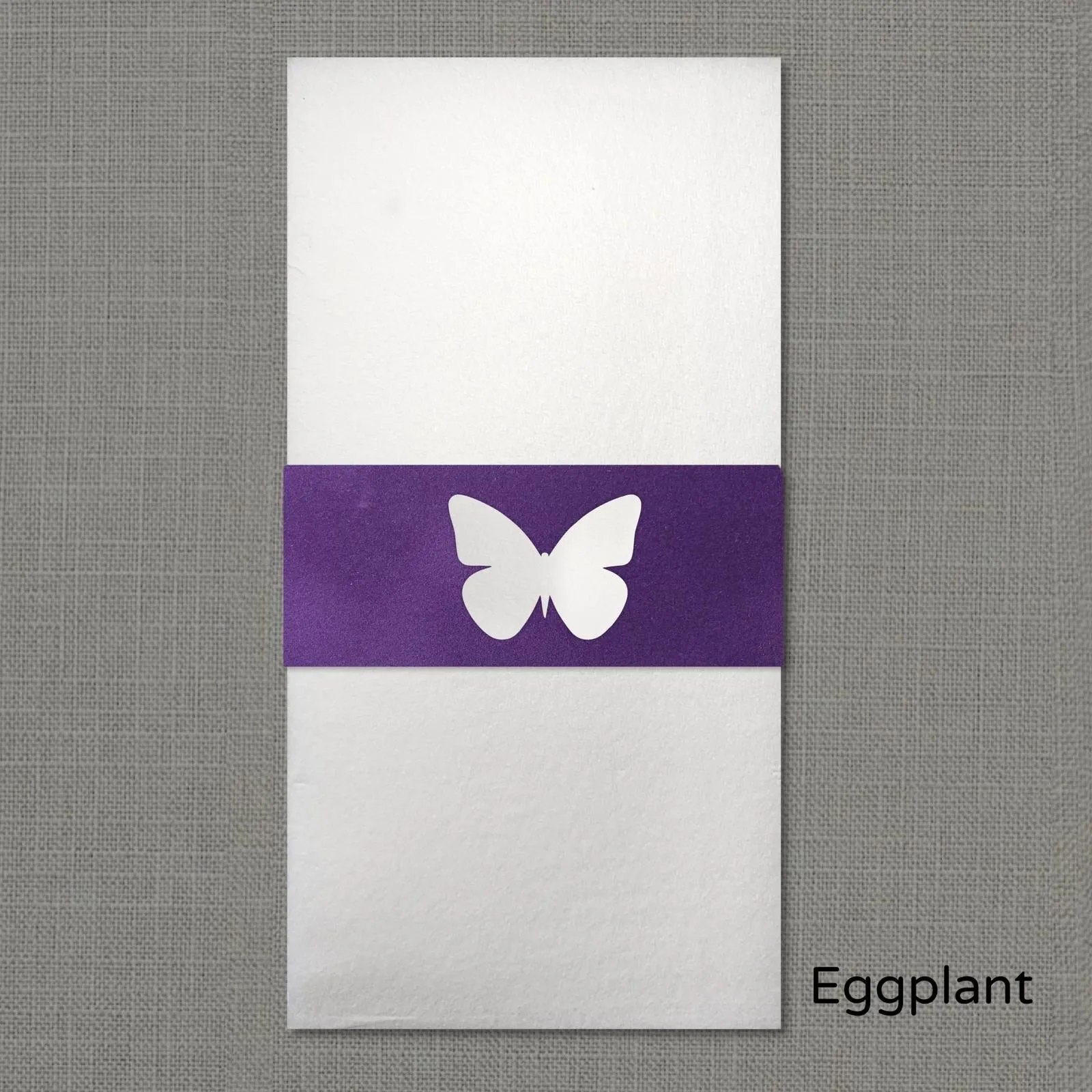 Butterfly Velvet Napkin Wrap