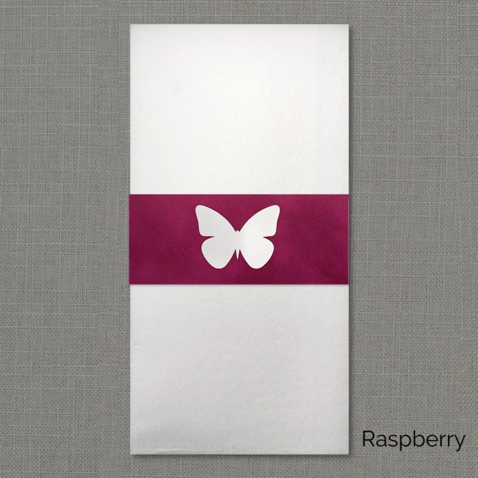 Butterfly Velvet Napkin Wrap