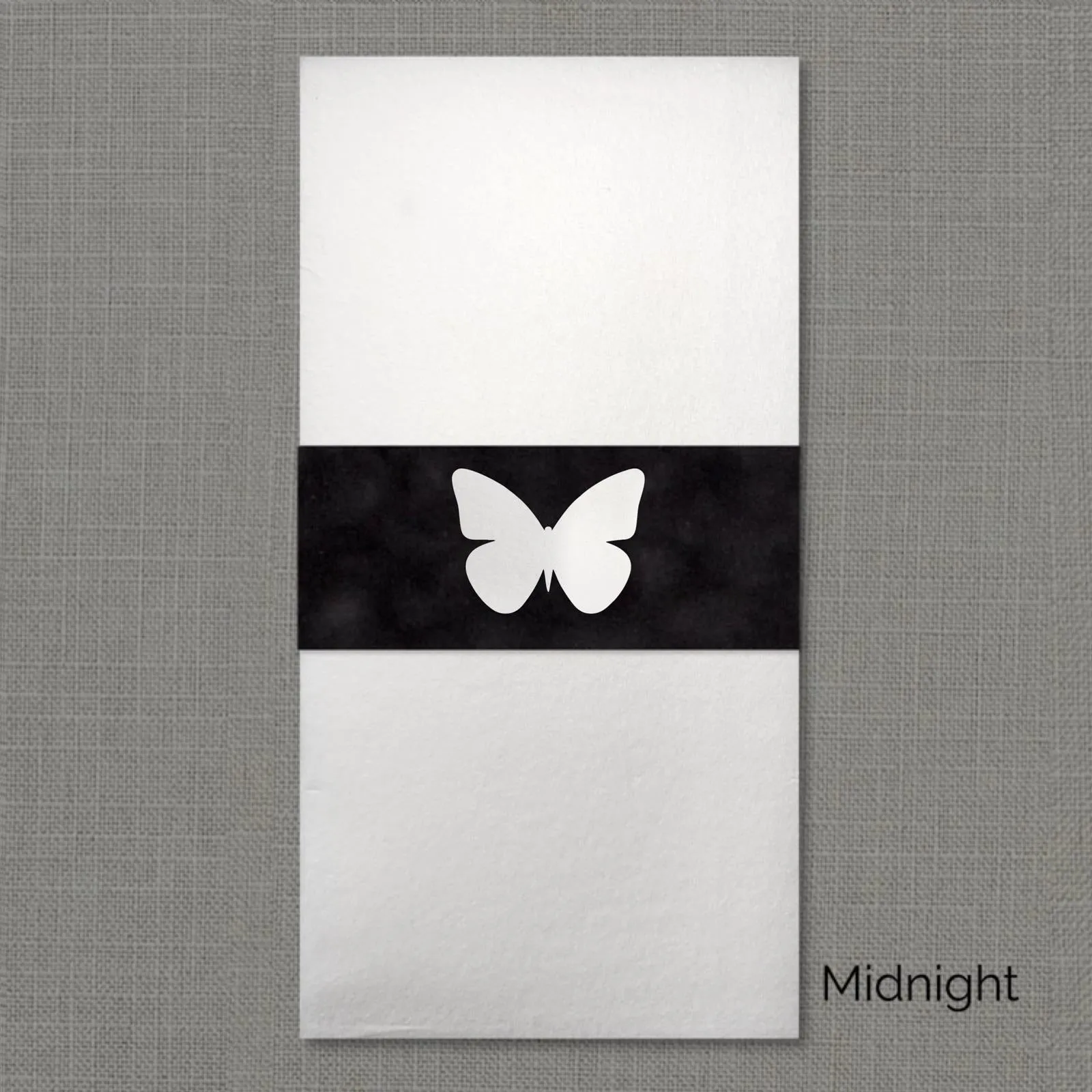 Butterfly Velvet Napkin Wrap