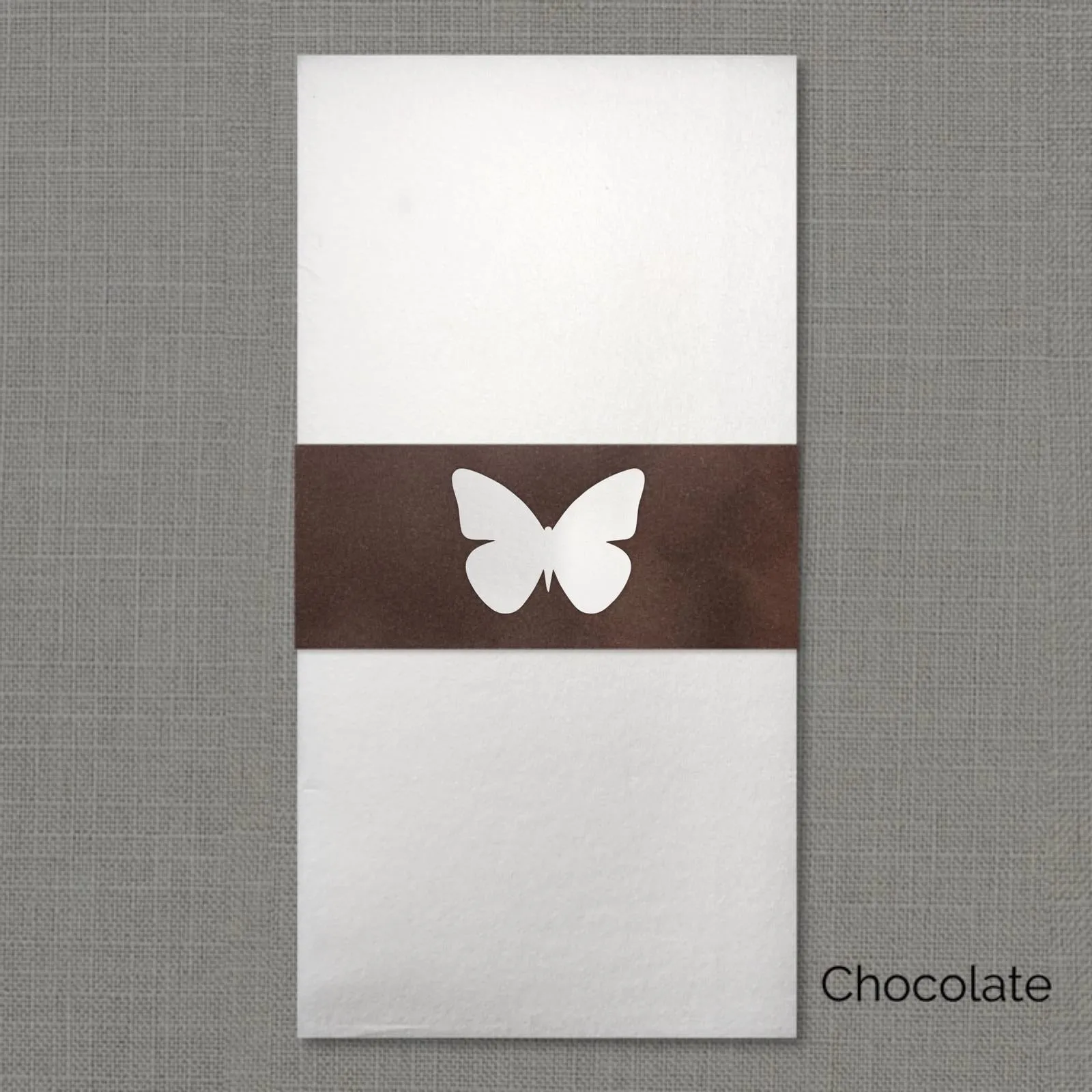 Butterfly Velvet Napkin Wrap