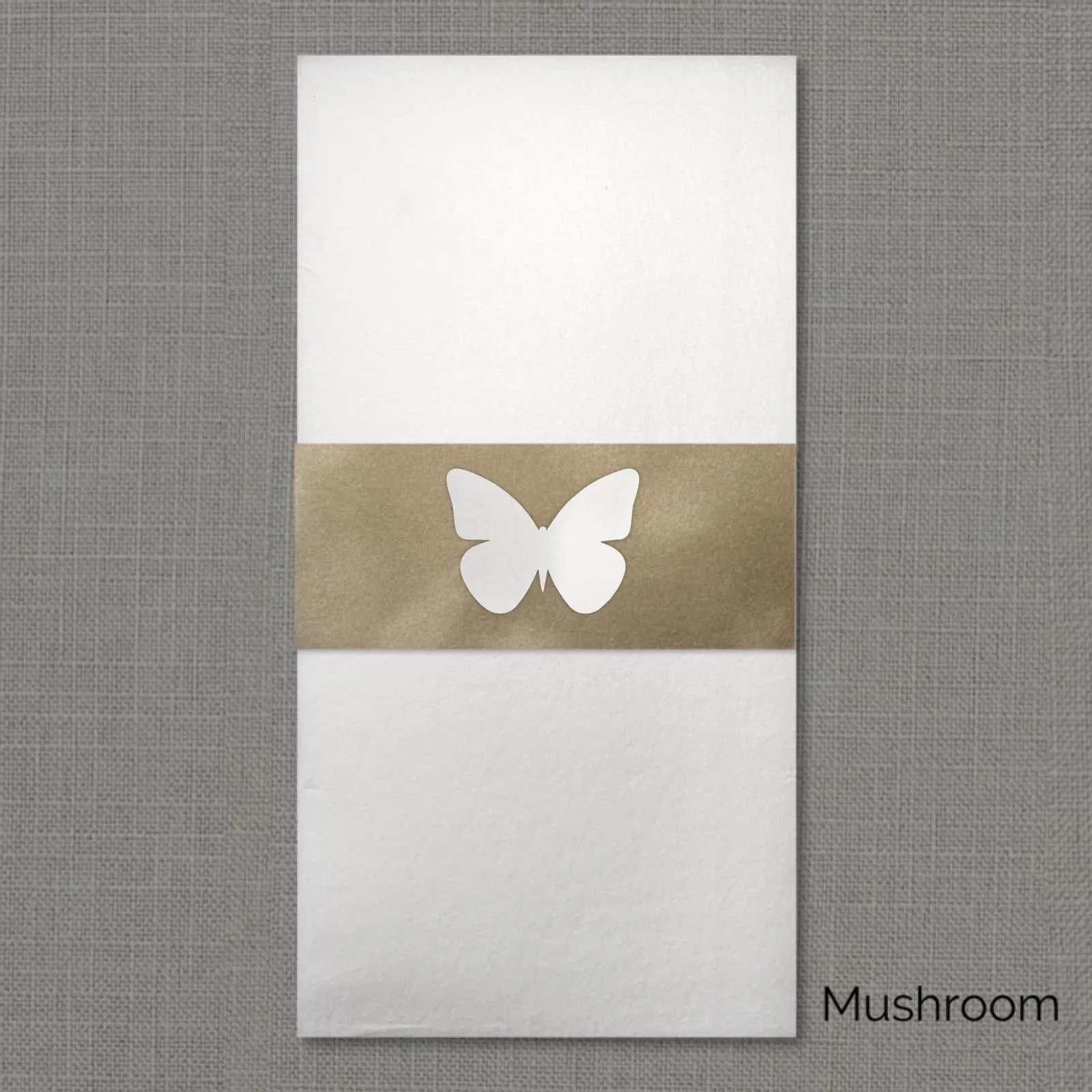 Butterfly Velvet Napkin Wrap