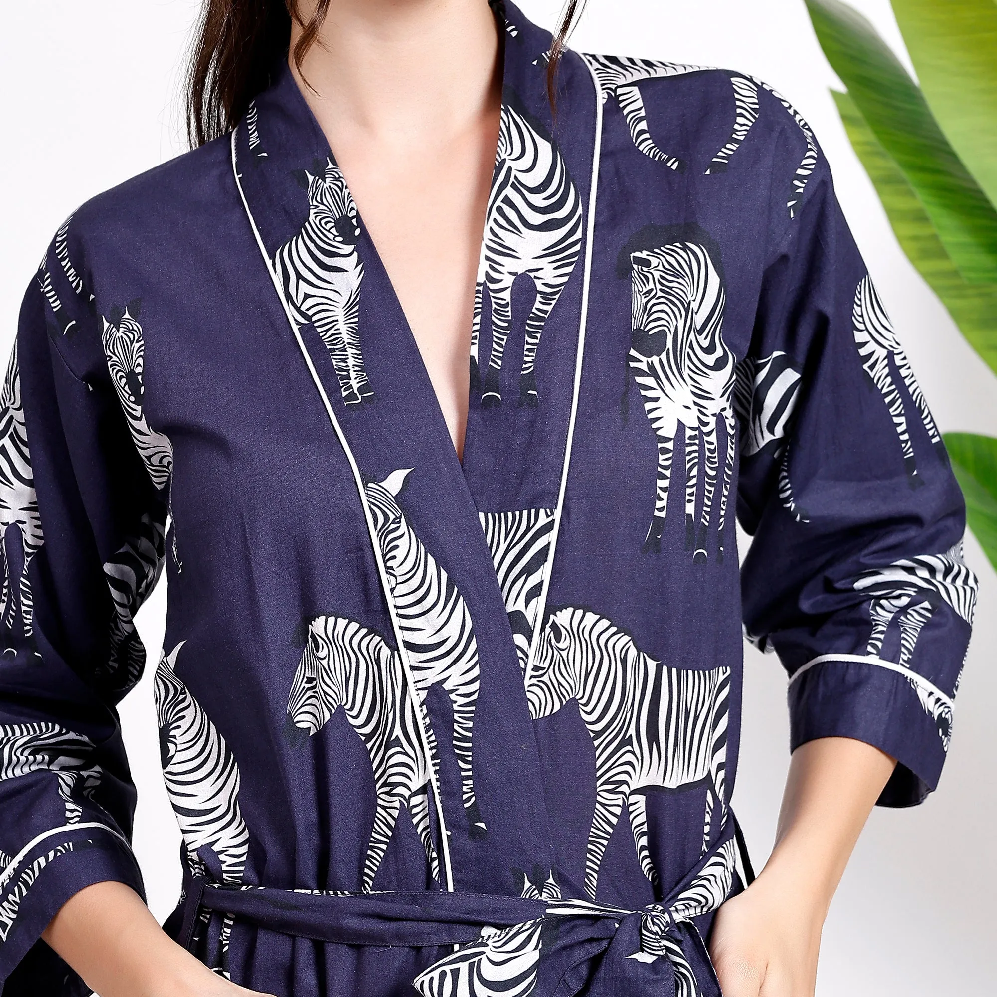 Cozy Cotton Kimono Robes for Women's Nightwear