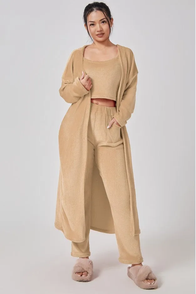 Cozy Pajama Lounge Set Cute Loungewear Warm Suit Sets Matching Set Lounge Set, lioness-love