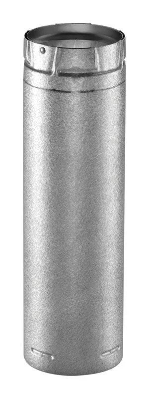 DuraVent PelletVent 3 in. D X 24 in. L Steel Double Wall Stove Pipe