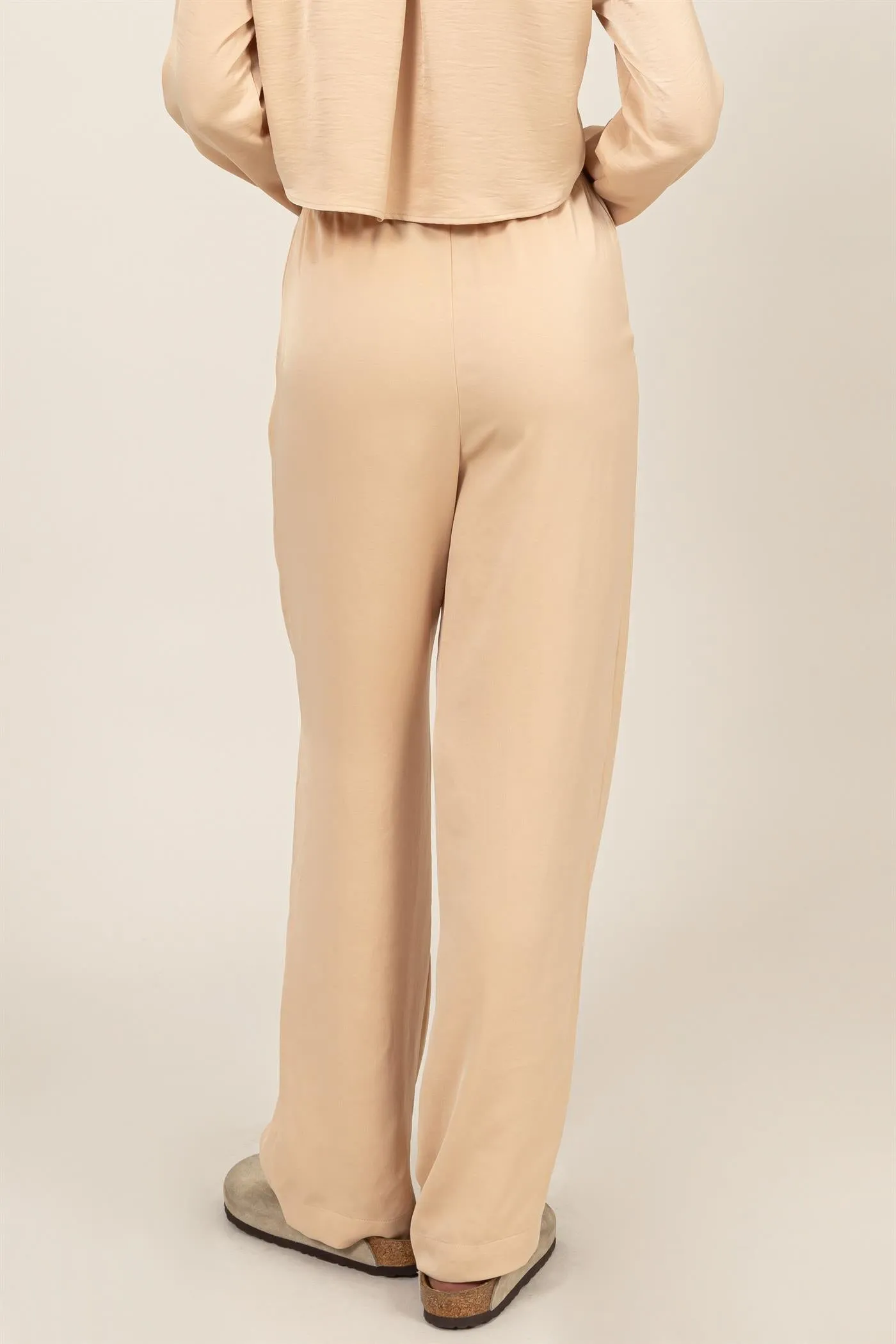 DZ24F305-RELAXED DRAWSTRING WAIST PANTS