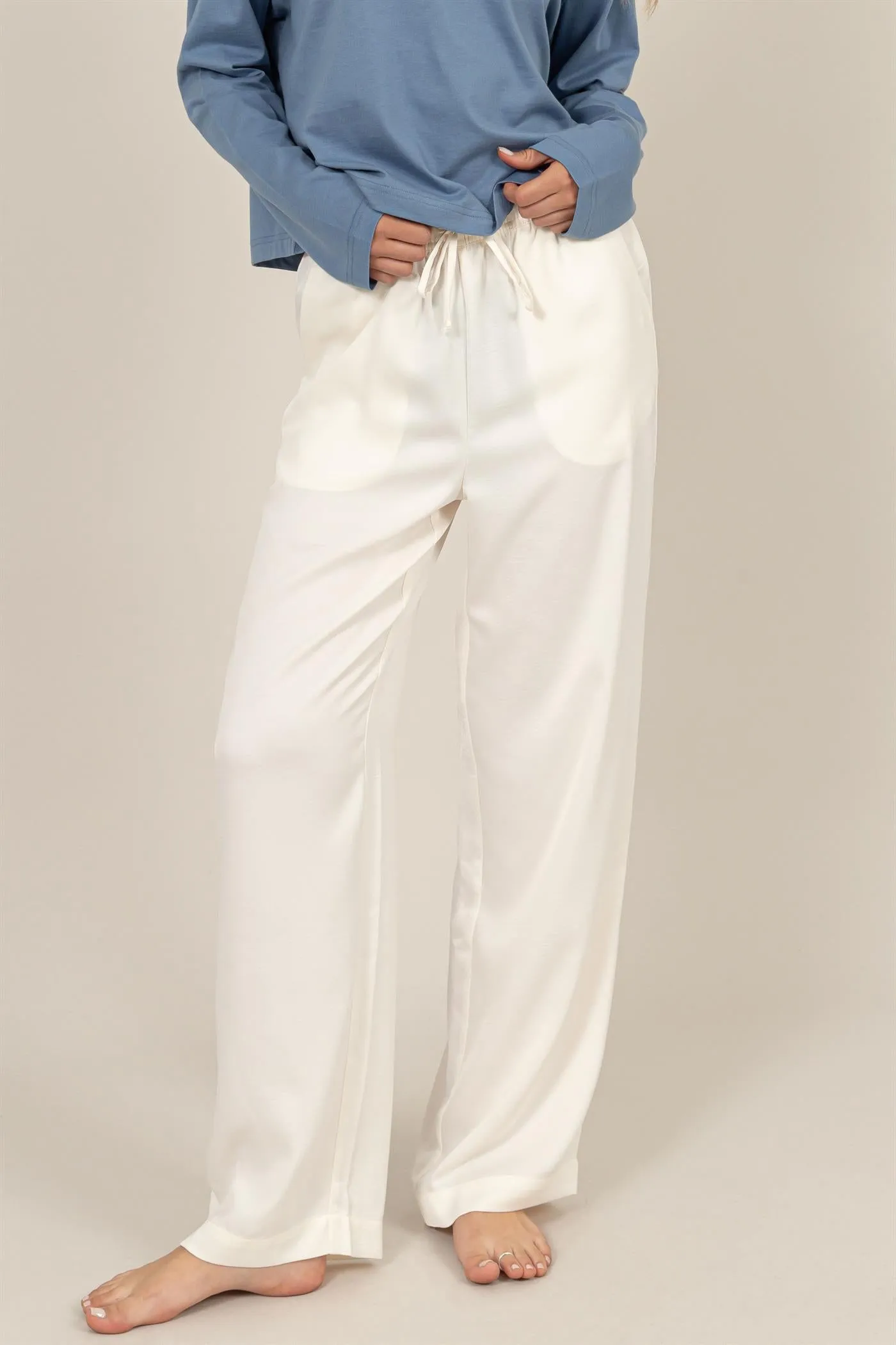 DZ24F305-RELAXED DRAWSTRING WAIST PANTS