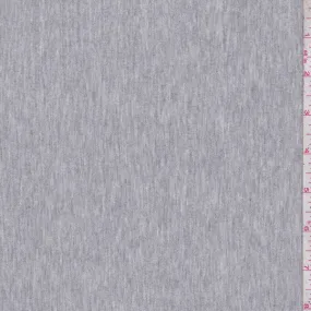 Gray Hacci Brushed Knit Fabric