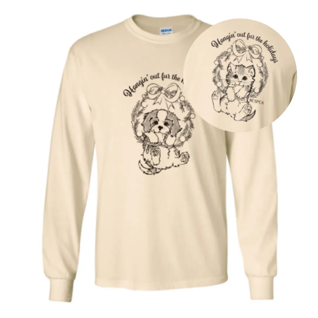 Hangin' out fur the holidays - Long Sleeve