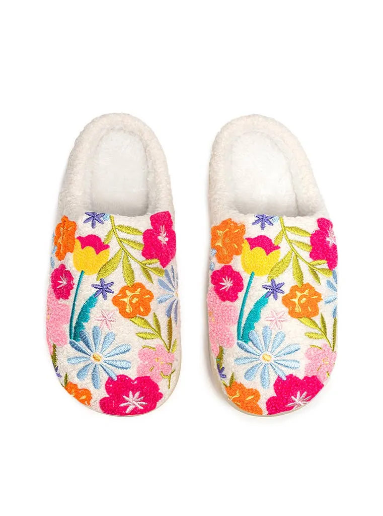 In Bloom Sherpa Slippers