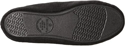 ISOTONER Classic Terry Ballet Slipper Black