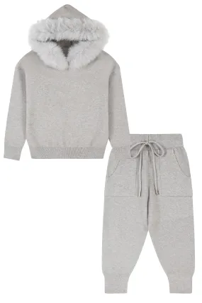 Knitted lounge suit  / Grey