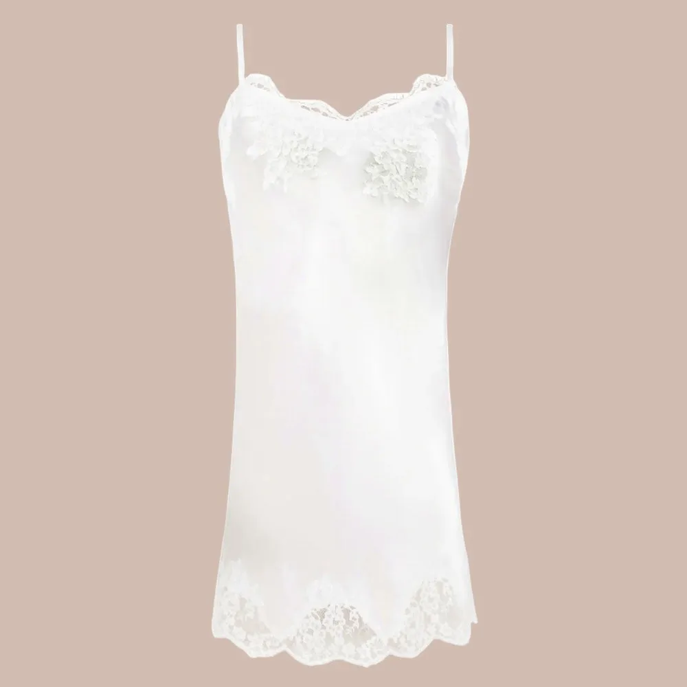 Lise Charmel 'Splendeur Soie' Ivory Silk Night Dress/Chemise