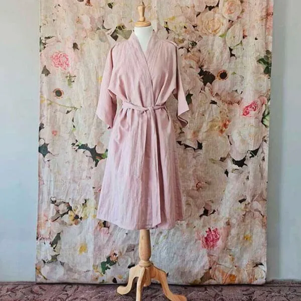 Luxury Robe - Dusty Pink