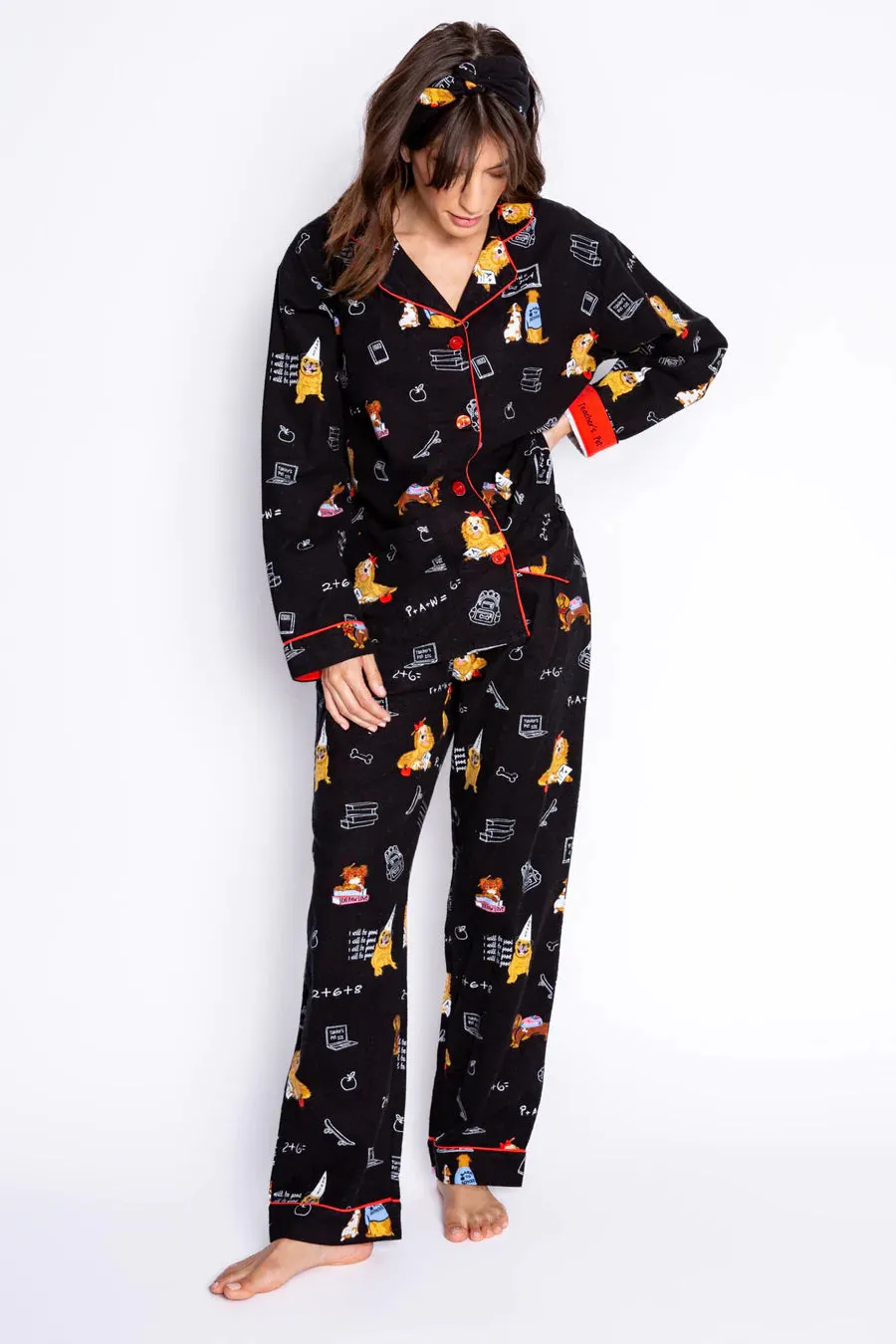 PJ Salvage Flannel PJ Set