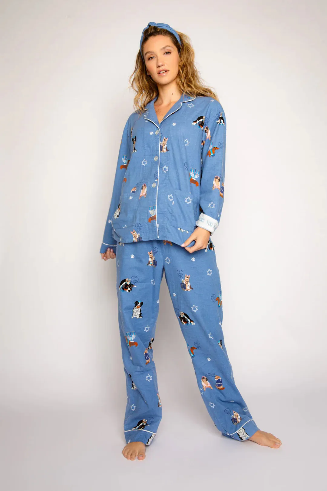 PJ Salvage Flannel PJ Set