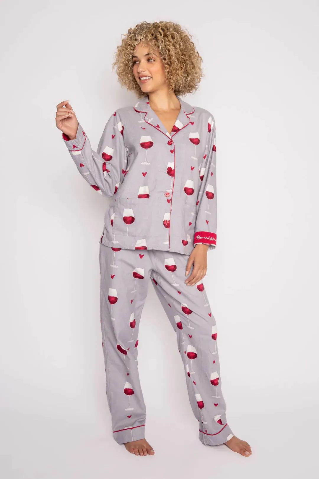 PJ Salvage Flannel PJ Set