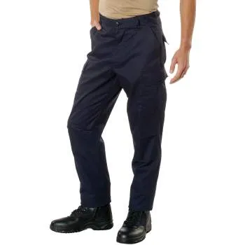 Rothco Relaxed Fit Zipper Fly BDU Pants / Black