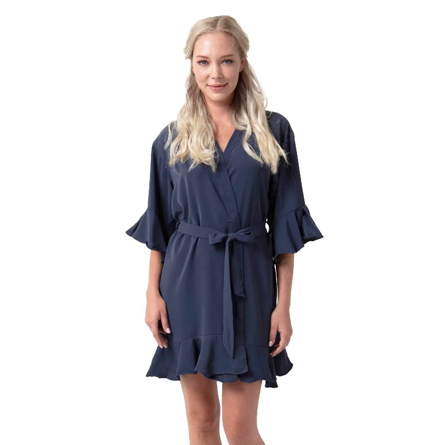 Ruffle Bridal Party Robes  - Plus