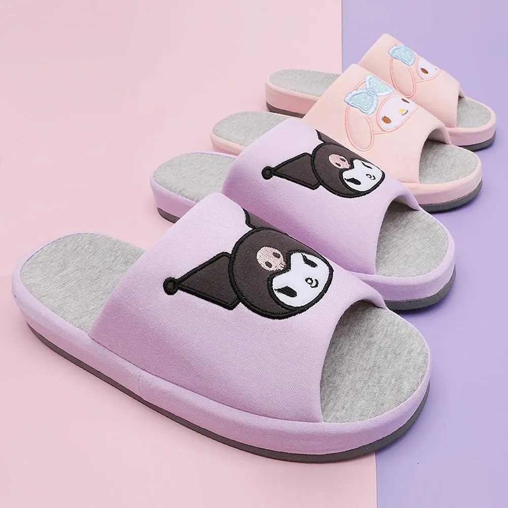 Sanrio Characters Face Indoor Slippers