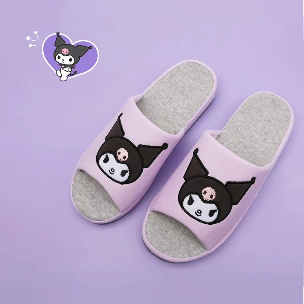 Sanrio Characters Face Indoor Slippers