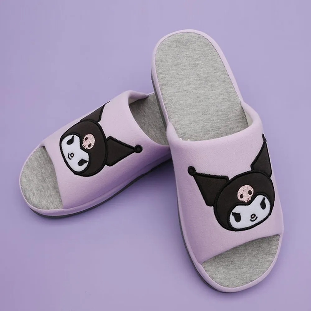 Sanrio Characters Face Indoor Slippers