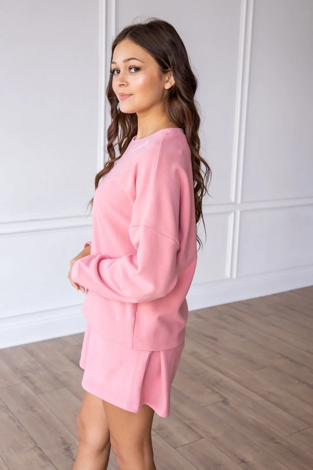 So Snuggly Pink Overload Lounge Wear Set