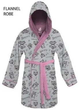 Soft Kitty Pattern Robe