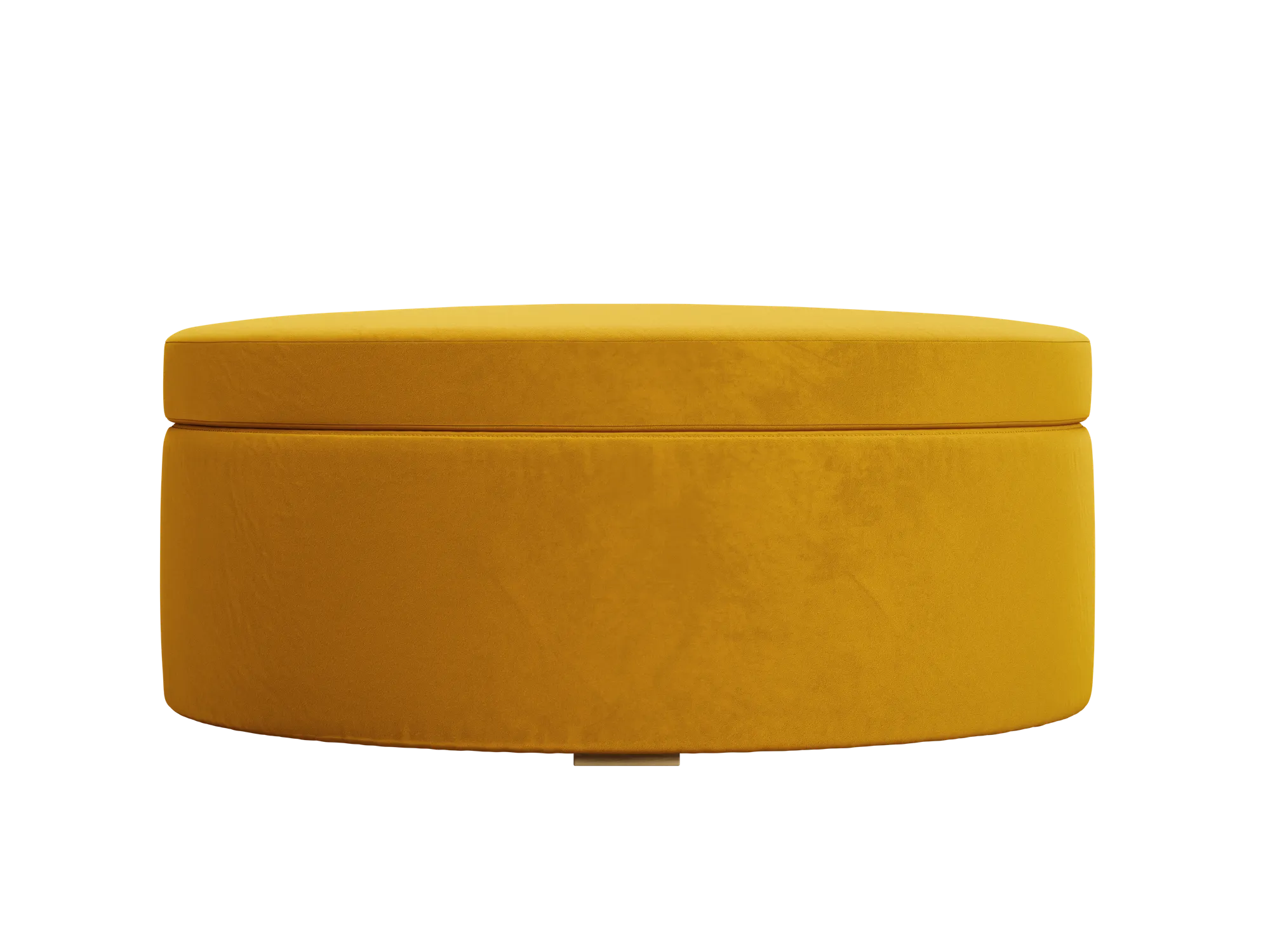 The Evergreen Storage Ottoman in Recycled Velvet