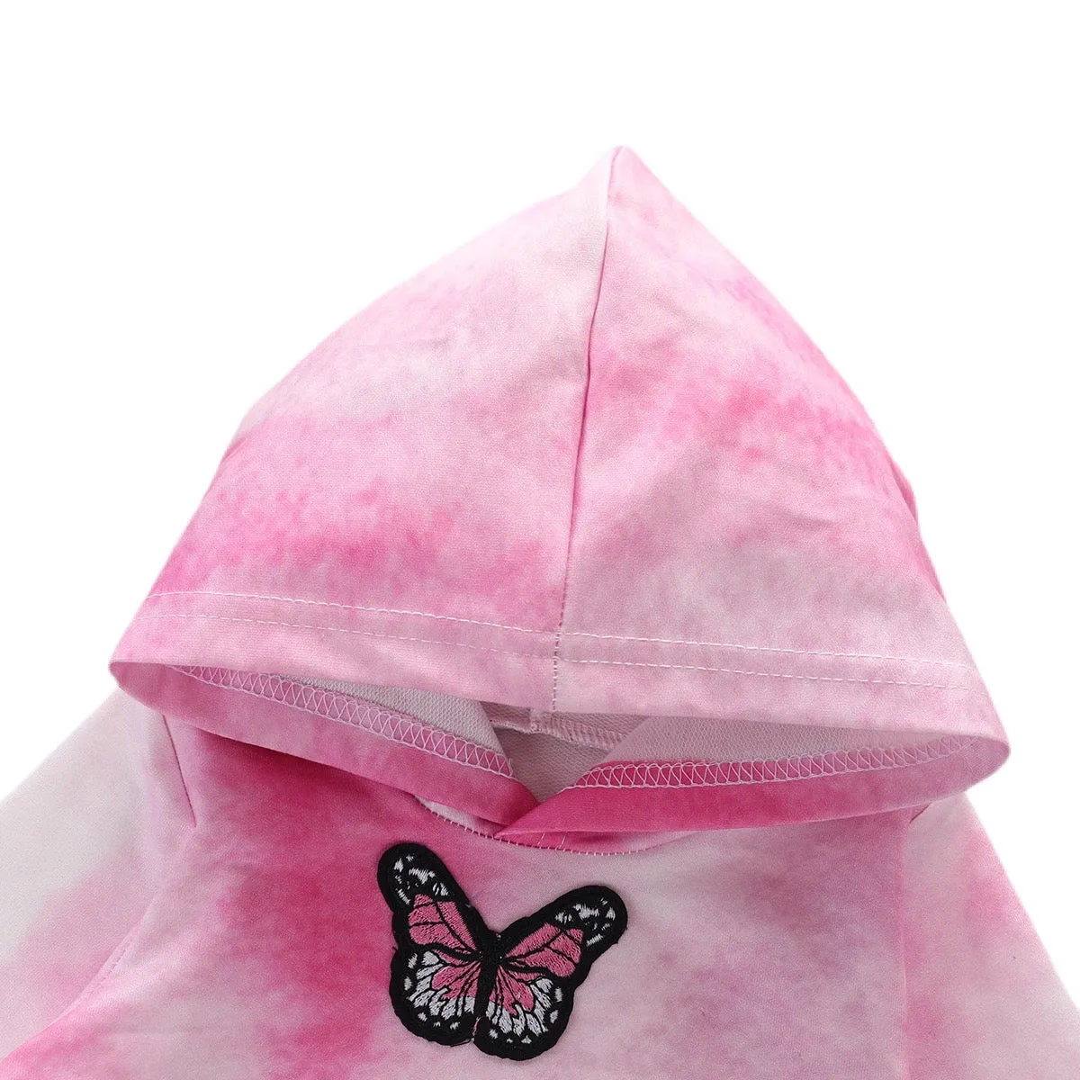 Tie-Dye Pink Butterfly Set