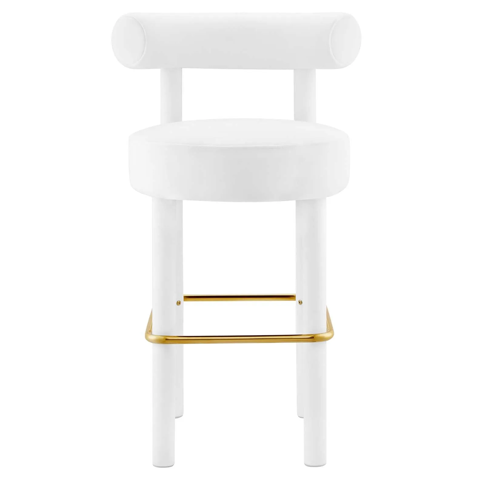 Toulouse Performance Velvet Bar Stool - Set of 2