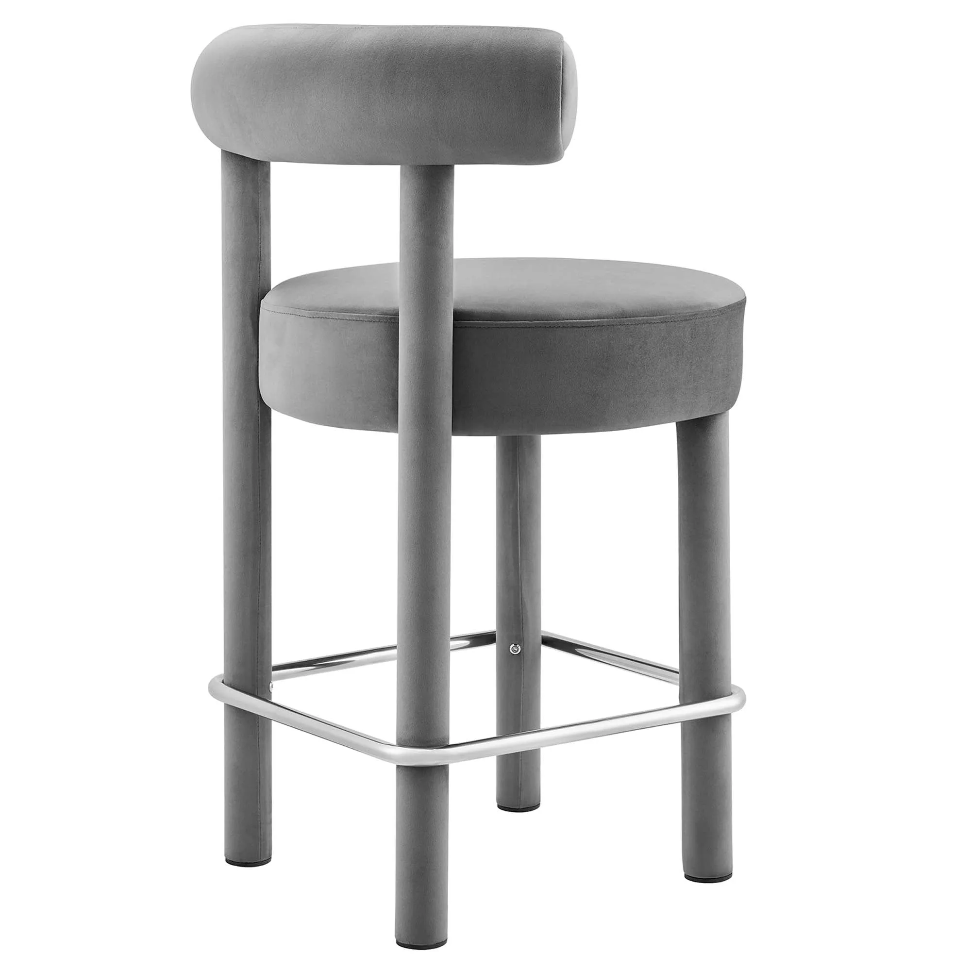 Toulouse Performance Velvet Counter Stool - Set of 2 by Modway