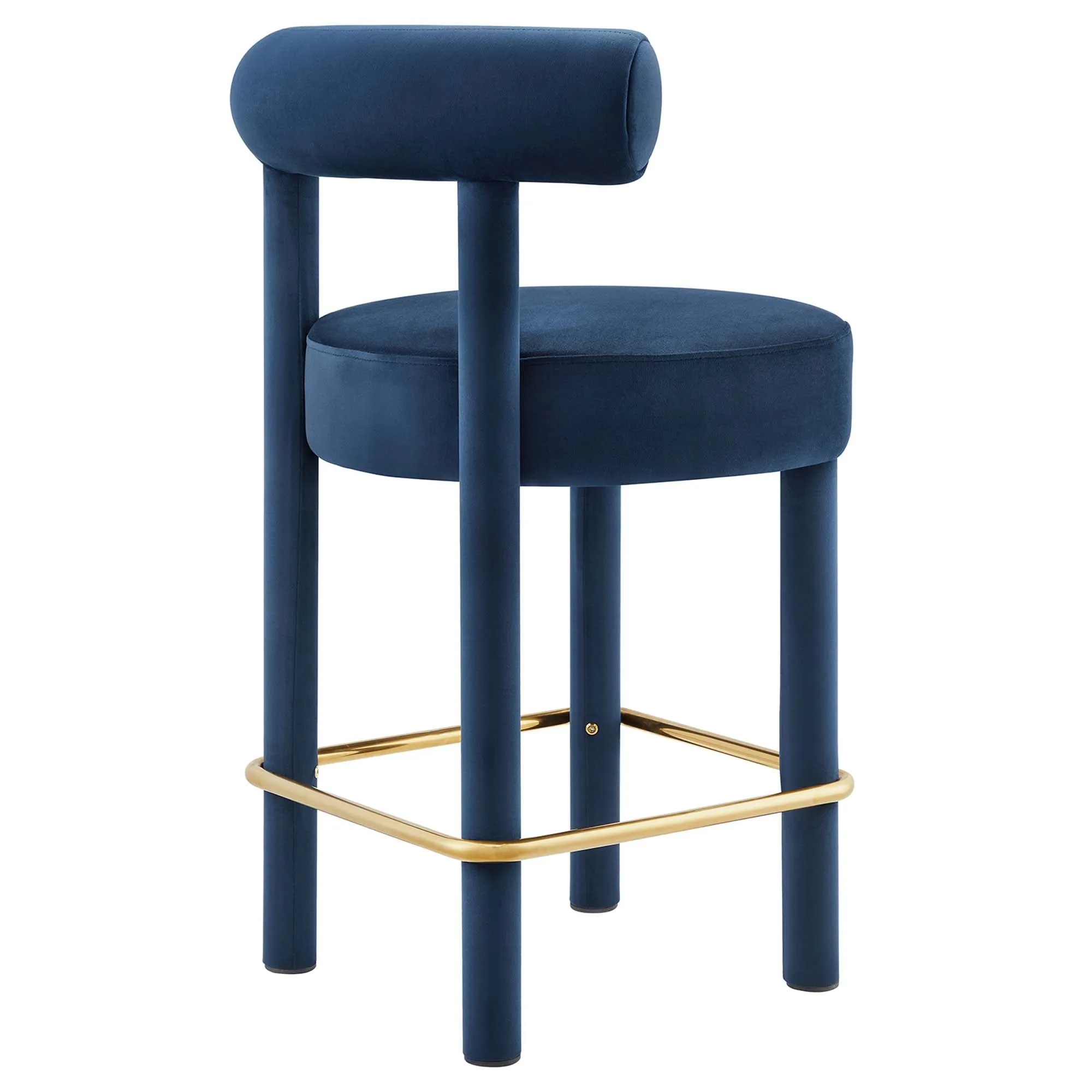 Toulouse Performance Velvet Counter Stool - Set of 2 by Modway