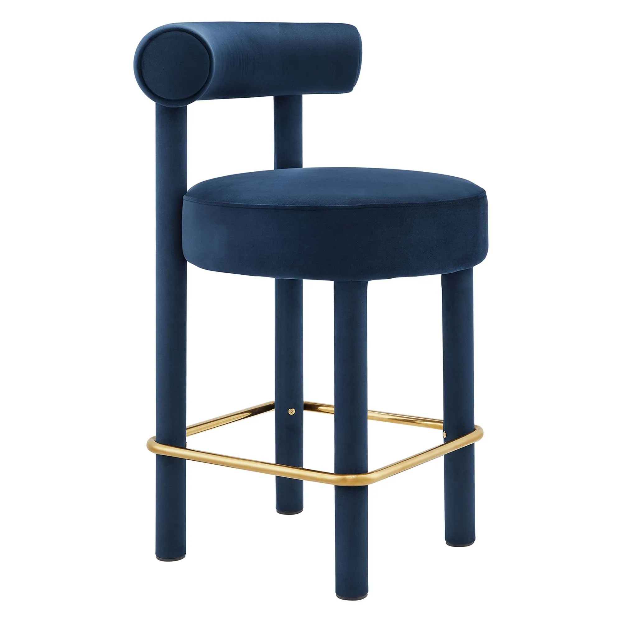 Toulouse Performance Velvet Counter Stool - Set of 2 by Modway