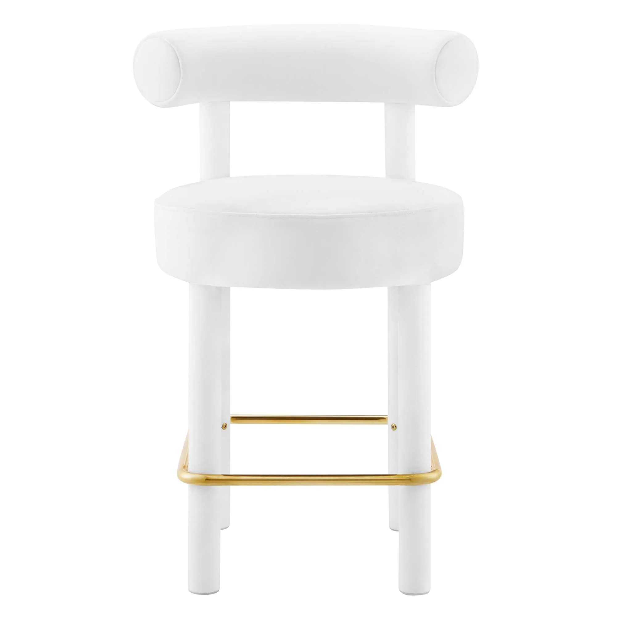 Toulouse Performance Velvet Counter Stool - Set of 2 by Modway