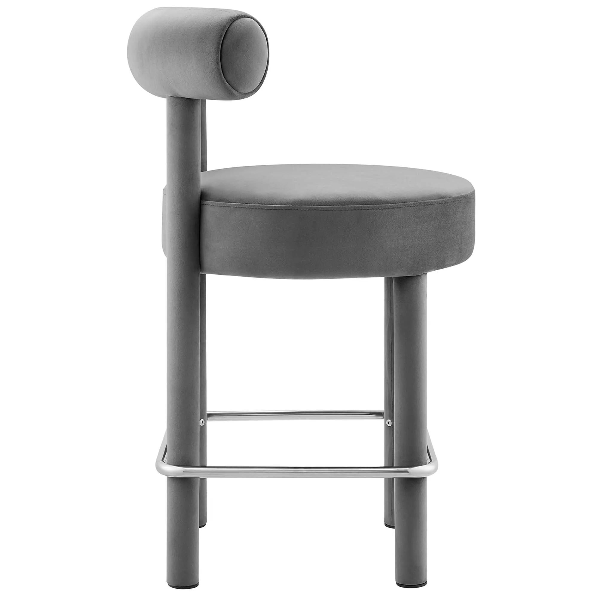 Toulouse Performance Velvet Counter Stool - Set of 2 by Modway