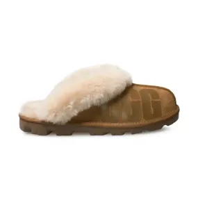 UGG Coquette UGG Rubber Chestnut Slippers - Women's