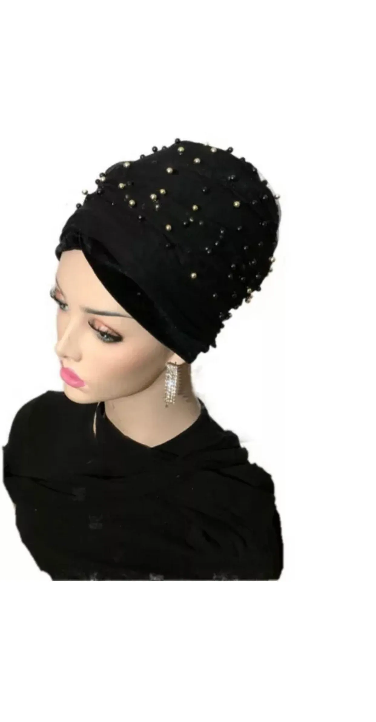 VELVET WOMEN TURBAN